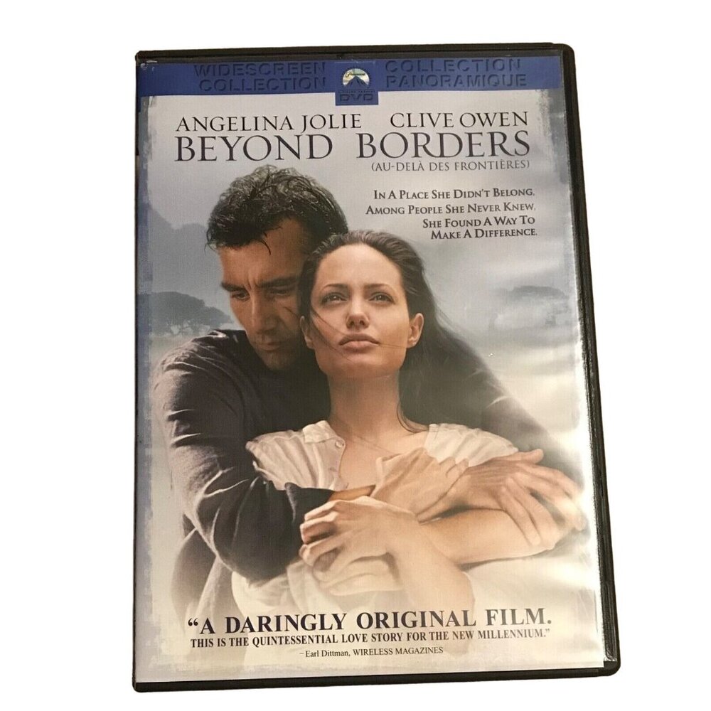 Beyond Borders DVD Full Screen Edition Drama Angelina Jolie